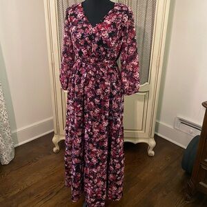 Isabel Maternity floral dress